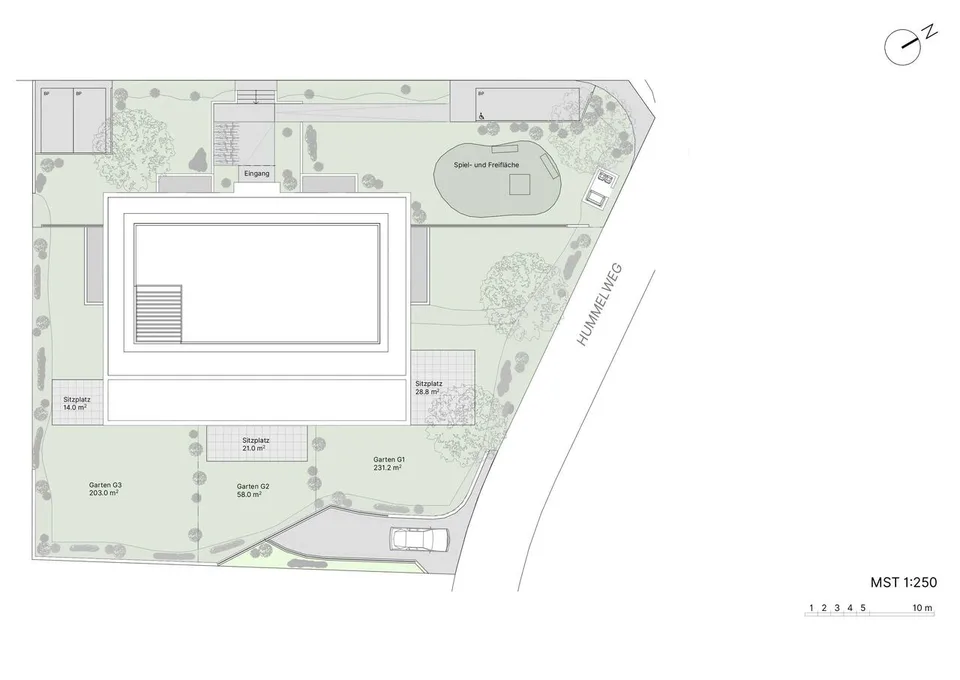 Hochwertige 2.5-Zimmer-Eigentumswohnung im EG mit eigenem Garten!