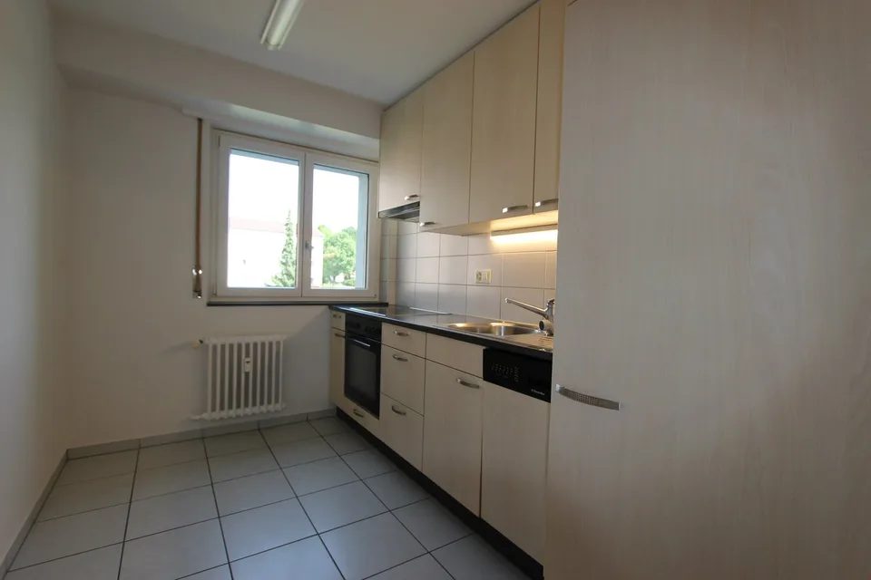 Appartement avec bon plan d'étage et grand balcon