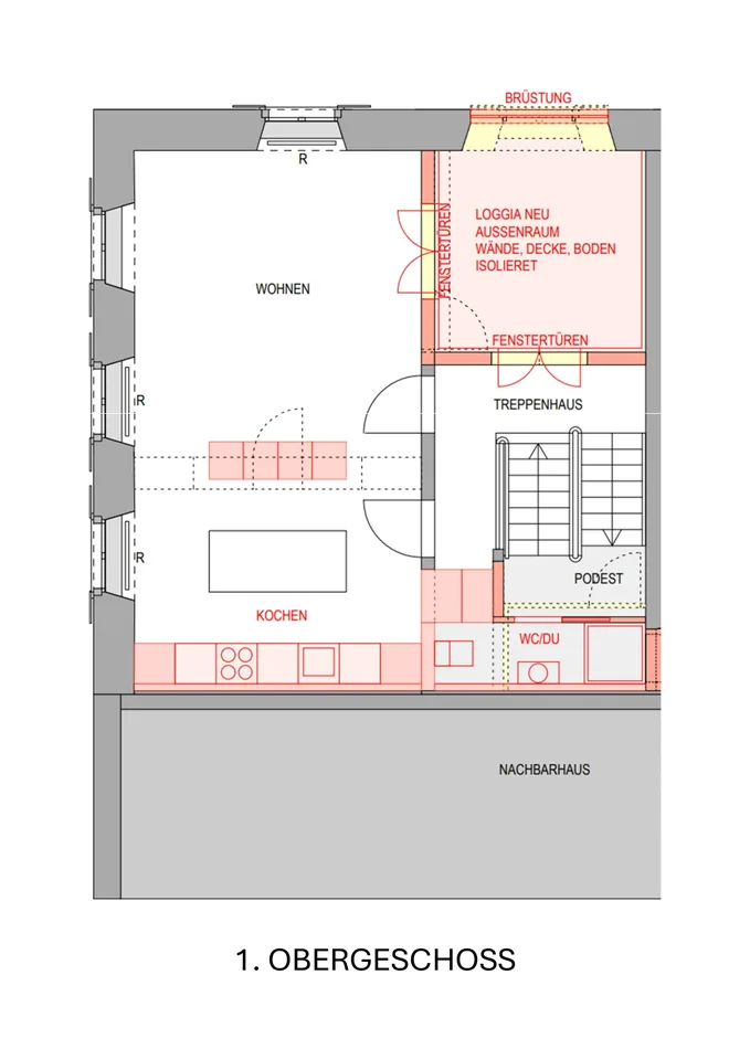Charmantes 5.5-Zimmer-Reihenhaus an ruhiger - aber zentraler Lage in Ennenda