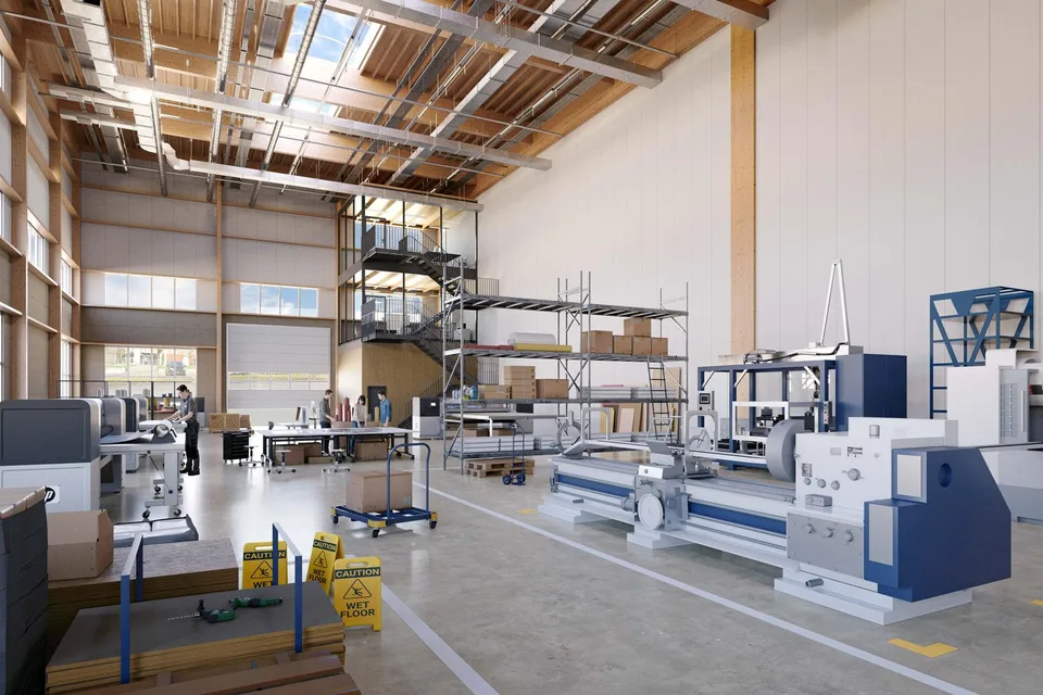 Industrie-, Produktions- und Logistikflächen ab 1'200 m²