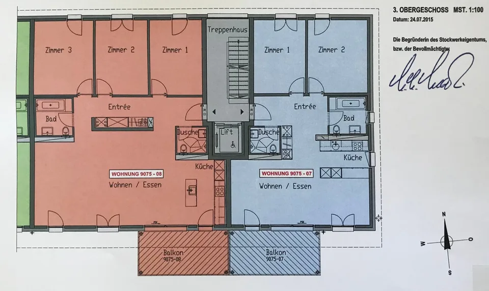3½ ZIMMER-DACHWOHNUNG IN KERZERS (FR), MÖBLIERT, TEMPORÄR