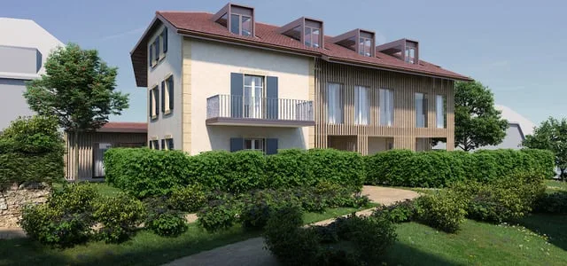 Charmants appartements neufs de 3,5 pièces au centre du village