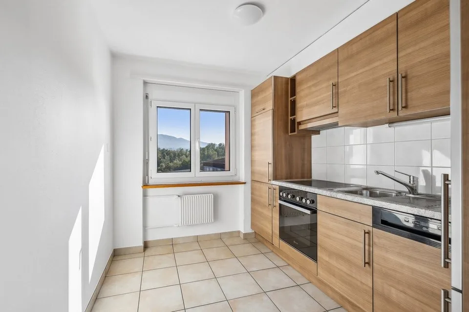 Appartement de 3 pièces avec grand balcon ensoleillé