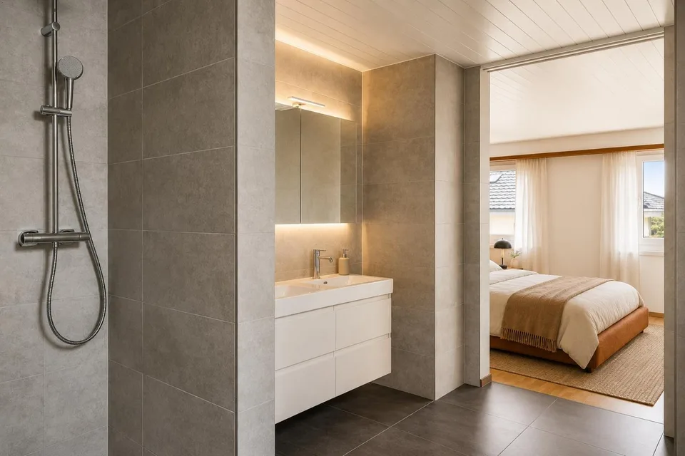 Appartement de 4,5 pièces modernisé dans un endroit calme et proche de la nature