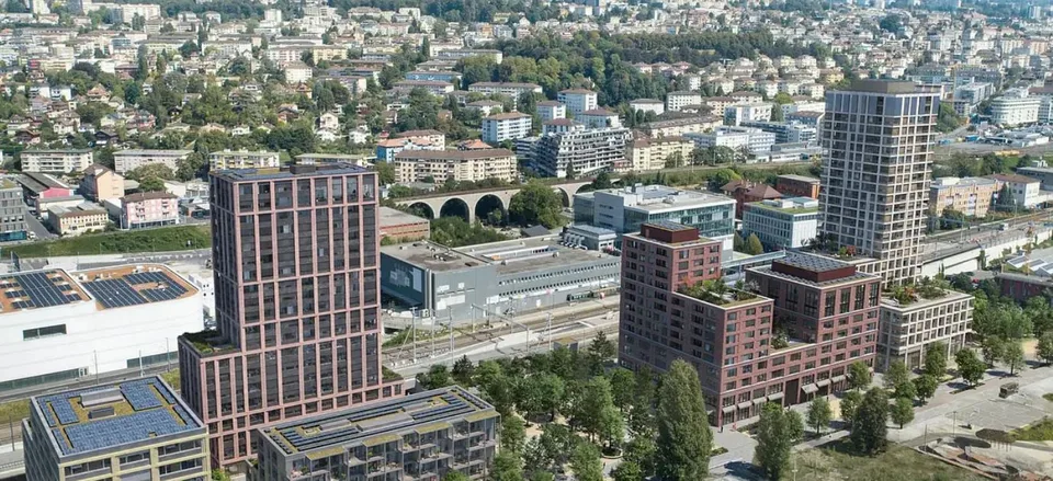 Büros in 5 Minuten von dem Bahnhof entfernt - Central Malley in Prilly - Modern und hell