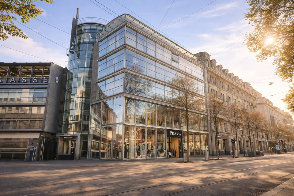 First-Class-Büro an der Bahnhofstrasse in Zürich