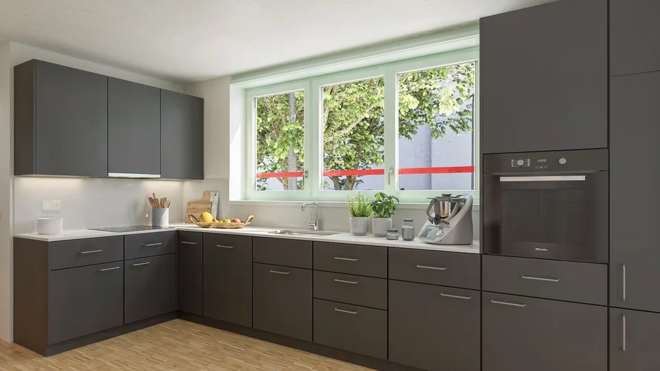 Charmante 1.5-Zimmer-Maisonette mit Sitzplatz im VoltaNord – Foto 6 von 12