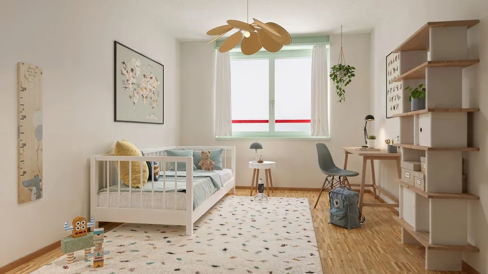Charmante 1.5-Zimmer-Maisonette mit Sitzplatz im VoltaNord – Foto 8 von 12