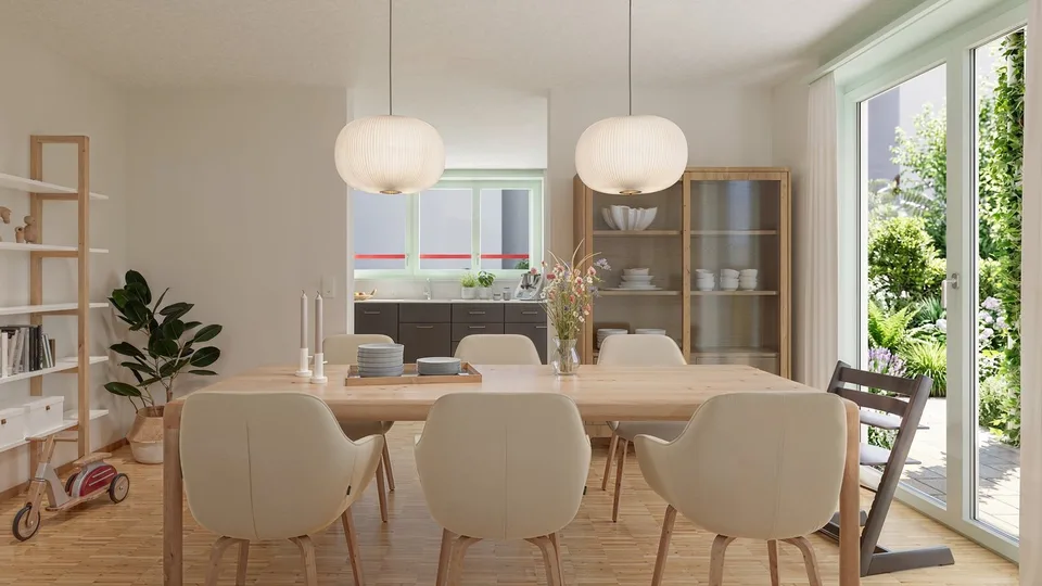 Charmante 1.5-Zimmer-Maisonette mit Sitzplatz im VoltaNord – Foto 7 von 12