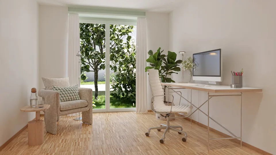Charmante 1.5-Zimmer-Maisonette mit Sitzplatz im VoltaNord