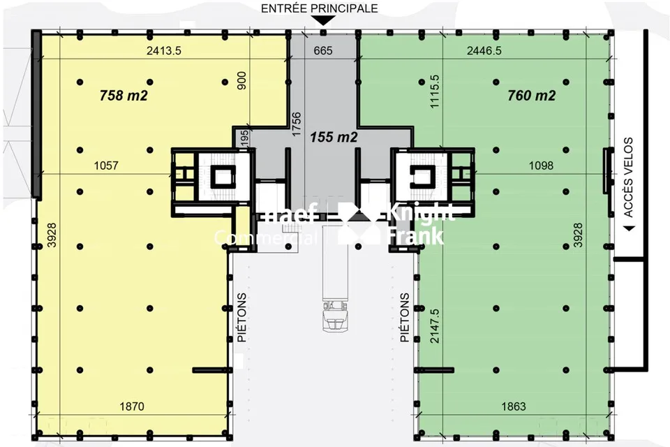 New project: arcade of approx. 1518 m²
