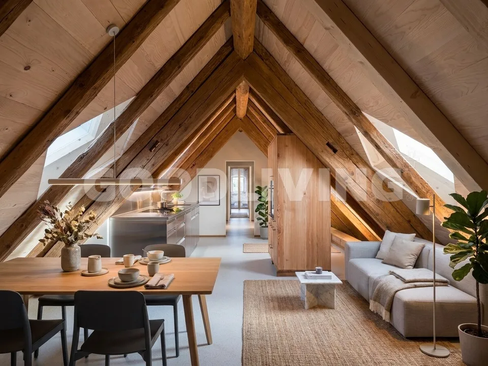 Penthouse-Flair zwischen Natur und Dorfleben