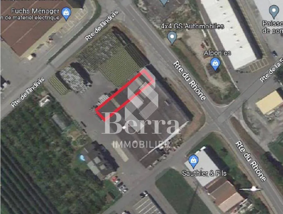 Halle de stockage à louer dans la zone artisanale et industrielle