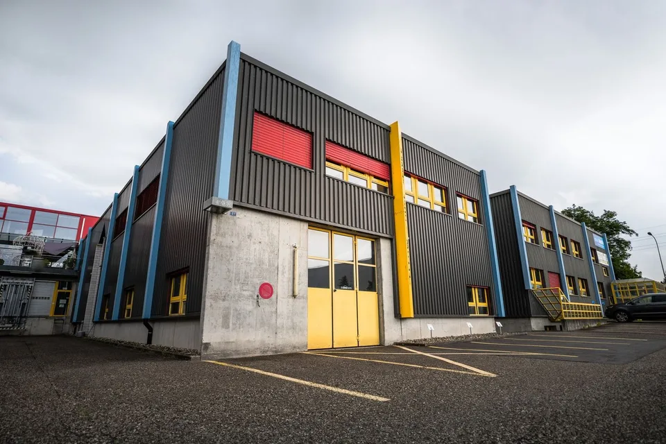 Espace de stockage central dans la zone industrielle de Burgdorf