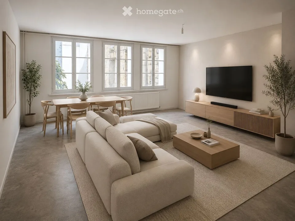 A louer magnifique appartement meublé1.5 pièces