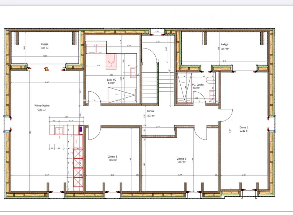 Primo affitto esclusivo 4.5 locali appartamento nuovo | 119 m²