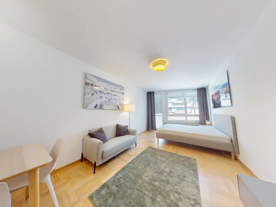 Modern Studio in the Heart of Pâquis – Central Geneva