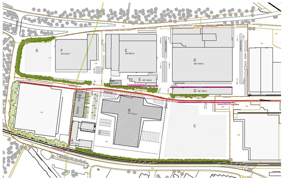 Ultimo spazio Magnet Areal Baufeld C: 18'000 m² di terreno sufficiente per i vostri obiettivi