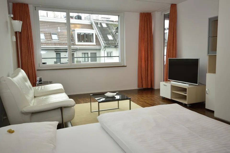 Charmantes 1,5-Zimmer-Wohnung mit Balkon im Seefeld-Bezirk von Zürich