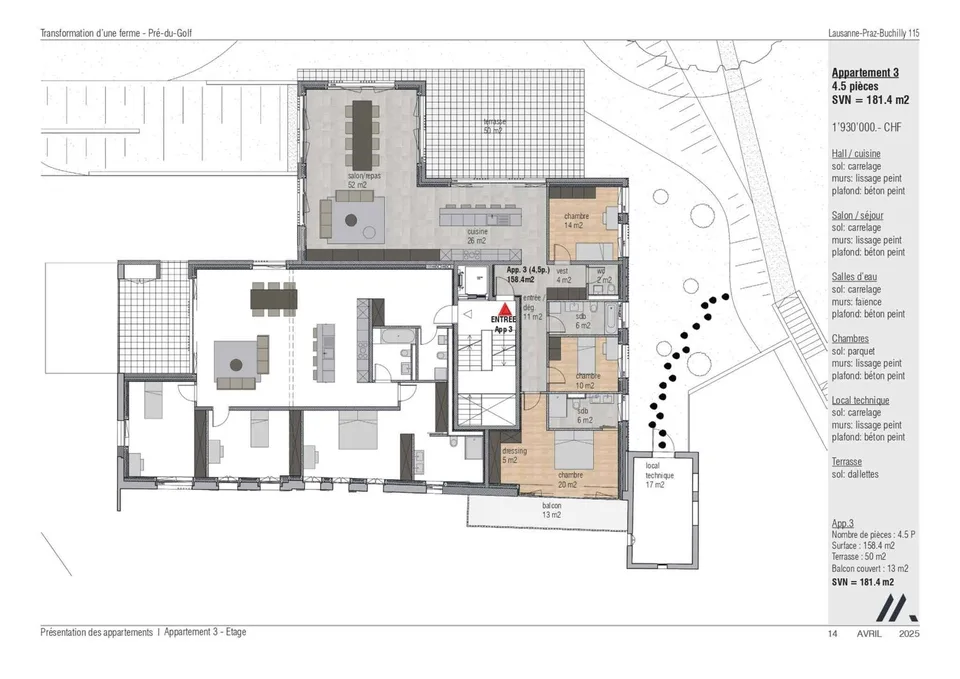 Appartamento 4.5 locali a Losanna – foto 12 di 13