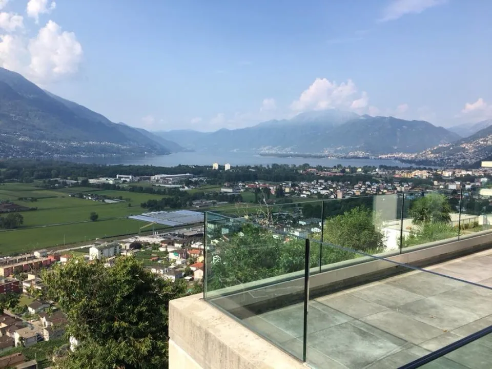 Auch Zweitwohnsitz - Res. Diamante, 4.5-Zimmer-Dachgeschoss mit Seeblick, Gordola – Foto 6 von 13