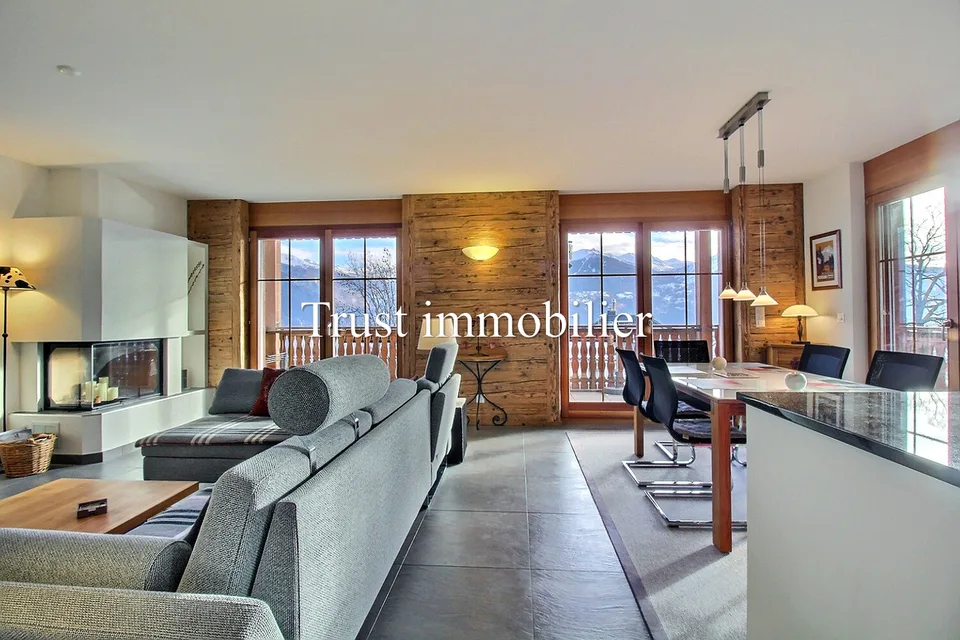 4024. Exclusivité. Superbe appartement de montagne