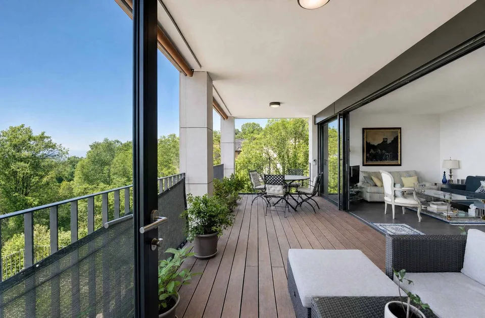 En exclusivité - Appartement avec vue sur le lac et les montagnes