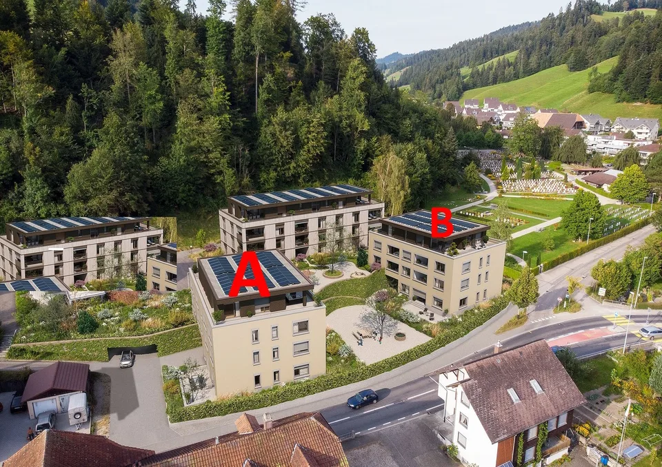 Appartamento attico esclusivo a Langnau im Emmental - nuovo e quasi pronto per essere occupato!