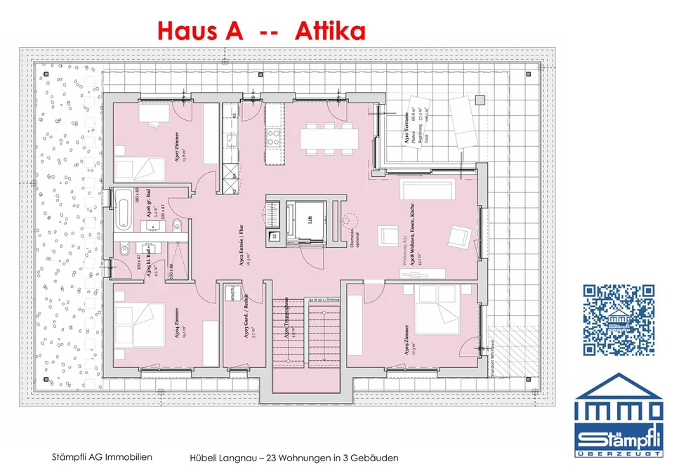 Appartamento attico esclusivo a Langnau im Emmental - nuovo e quasi pronto per essere occupato!