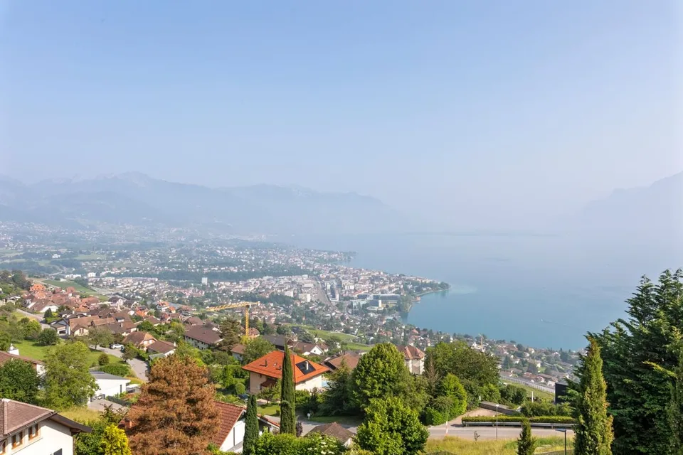 Villa d'exception avec vue panoramique à Chardonne