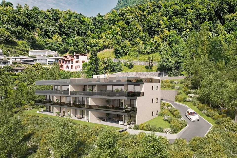 Pregassona – Zeitgenössische Eleganz mit Aussicht