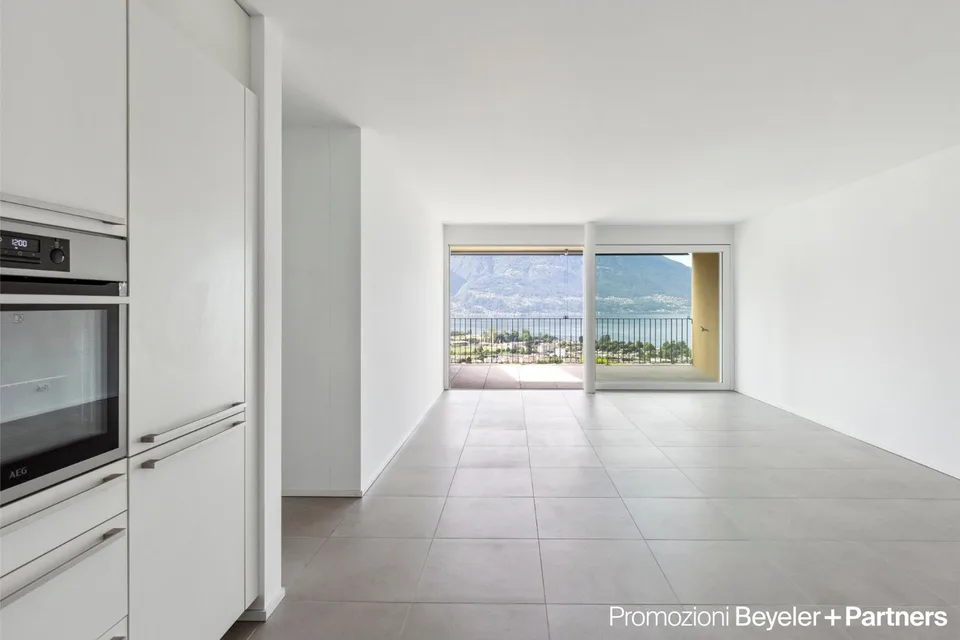 Elegante appartamento 4.5 locali con terrazza, stupenda vista sul Lago Maggiore