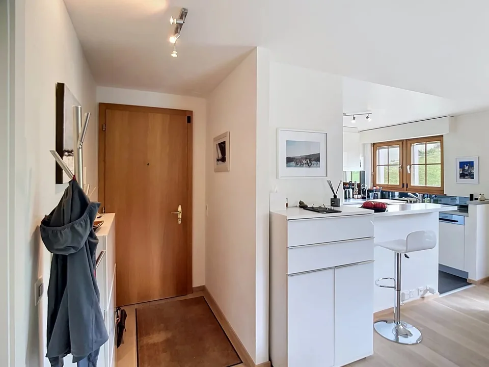 Zweieinhalb-Zimmer-Wohnung mit 38 m2 Terrasse mit Seeblick