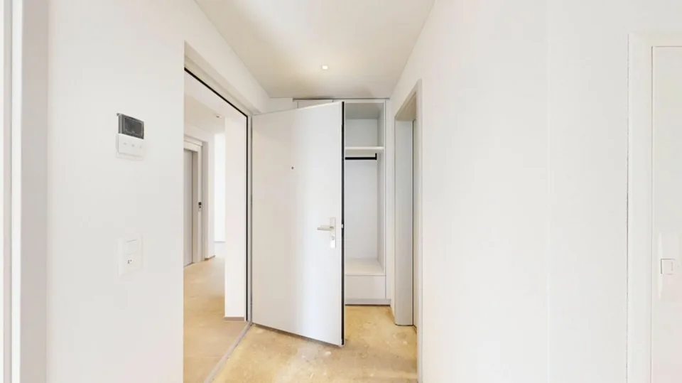 Wo modernes Wohnen auf Lebensqualität trifft (linke Wohnung)