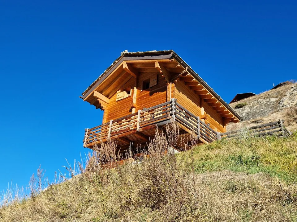 Chalet mit atemberaubendem Panoramablick - Ruhe - Sonnenschein - Hauptwohnsitz