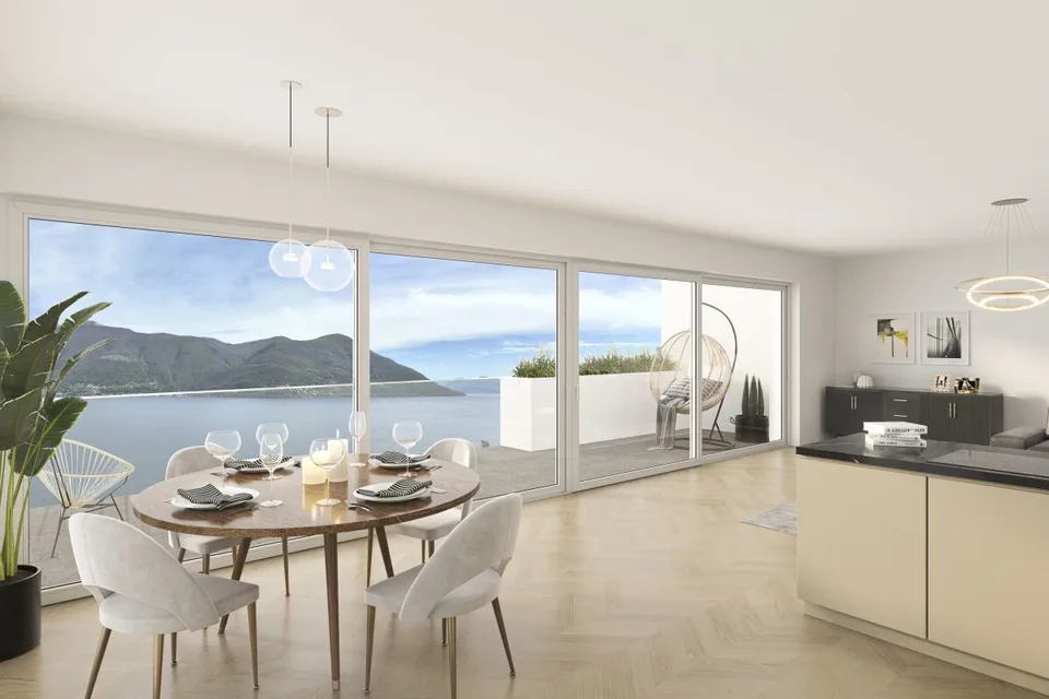 Residenza Riasco Riva, Appartamenti di 2.5 locali, Brissago (B.1.03)
