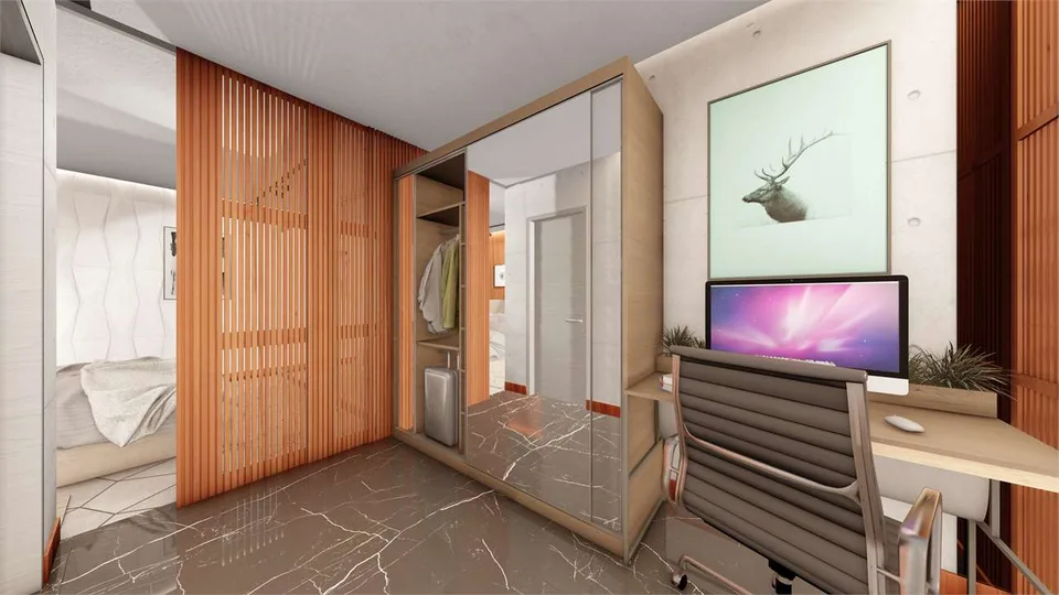 Schönes Apartment mit offener Aussicht – Foto 7 von 13