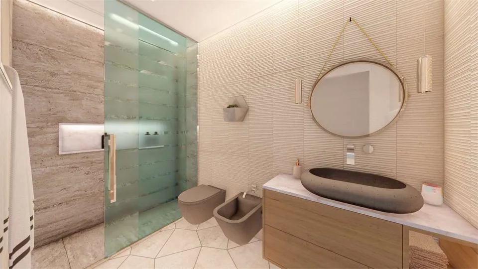 Schönes Apartment mit offener Aussicht – Foto 11 von 13