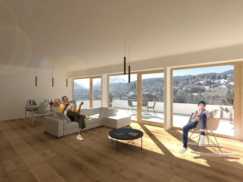 Ultimo piano: Duplex nuovo con grande terrazza
