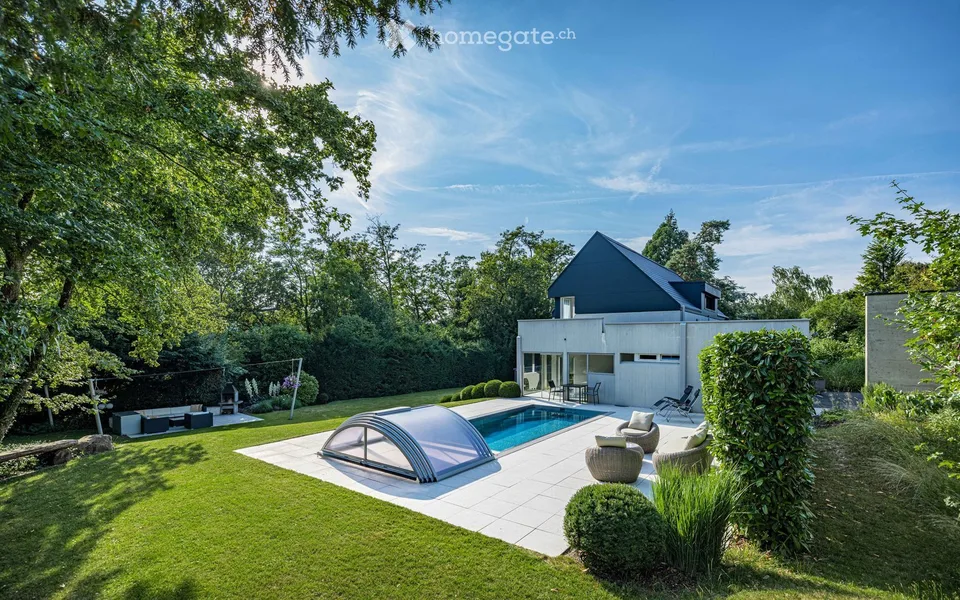 Oasi familiare esclusiva con piscina, sauna e terreno di 1'355 m² - ...