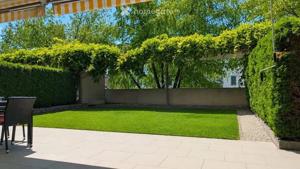 exklusive 3.5-Zimmer-Gartenwohnung