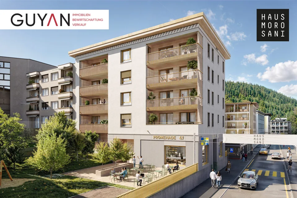3 1/2-ZW NEUBAU HAUS MOROSANI, NR. 1.01 (Erstwohnung)