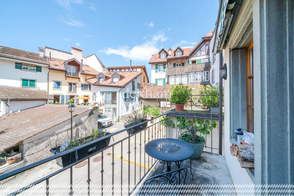 Haus im Dorfstil, als Duplex aufgeteilt