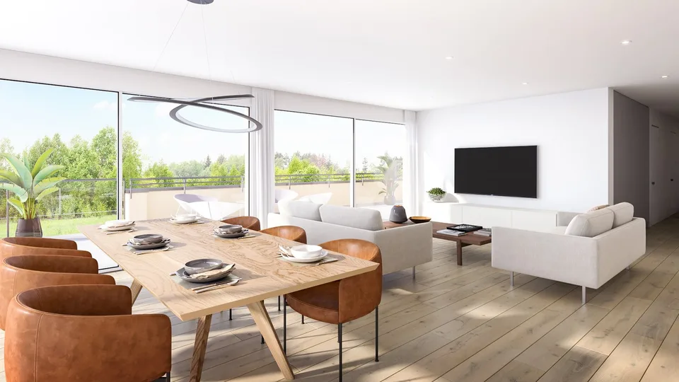 Neubau: 2.5-Zimmer-Wohnung mit Garten in Oberwil – Foto 8 von 8