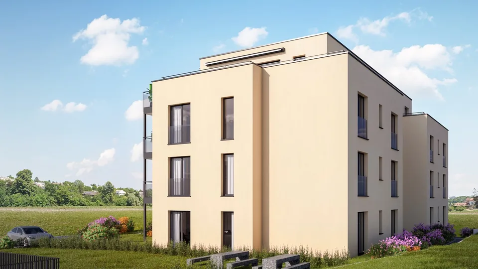 Neubau: 2.5-Zimmer-Wohnung mit Garten in Oberwil