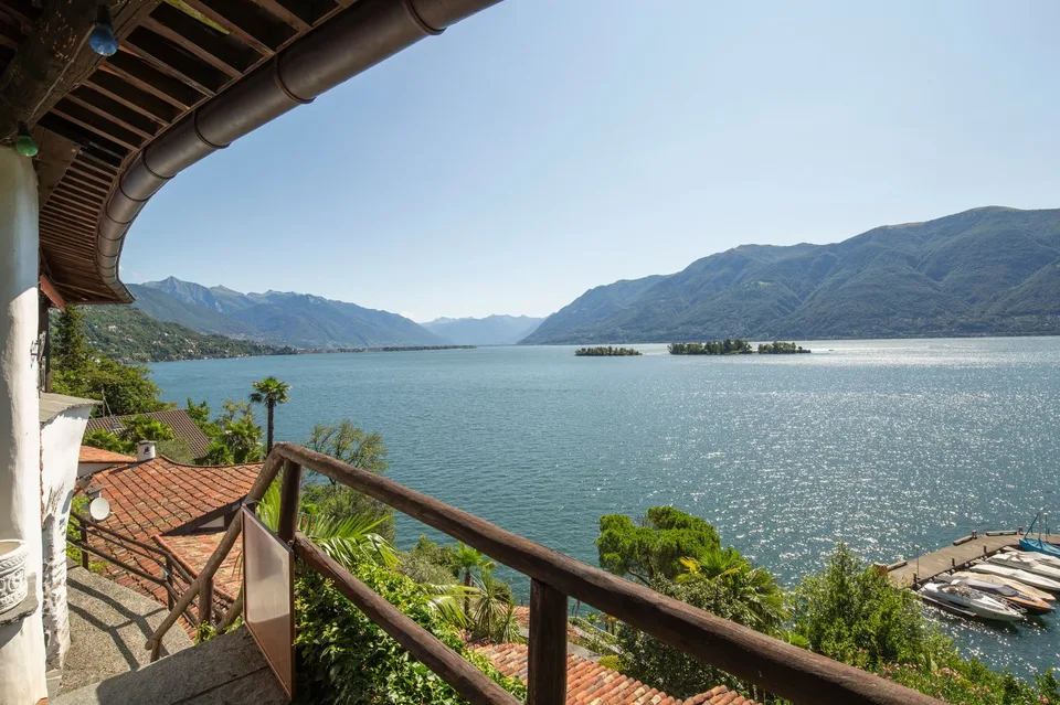Mediterranes Ferienhaus mit Bootsanleger | Casa vacanze mediterranea c
