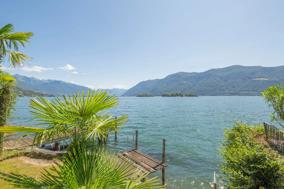 Mediterranes Ferienhaus mit Bootsanleger | Casa vacanze mediterranea c