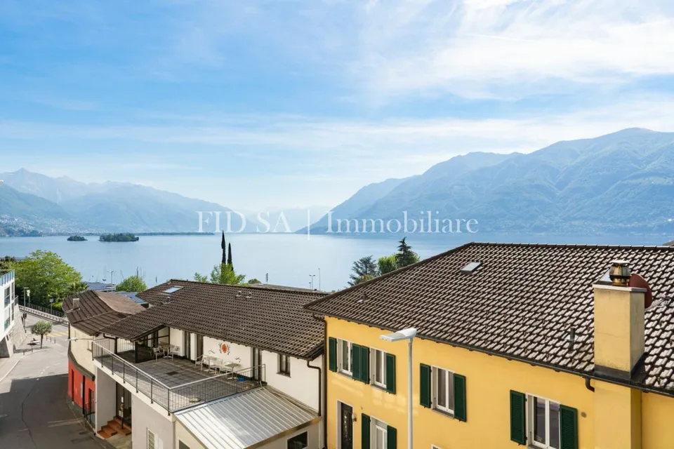 BRISSAGO - Appartamento di 3.5 locali con vista lago - a pochi passi dal lago