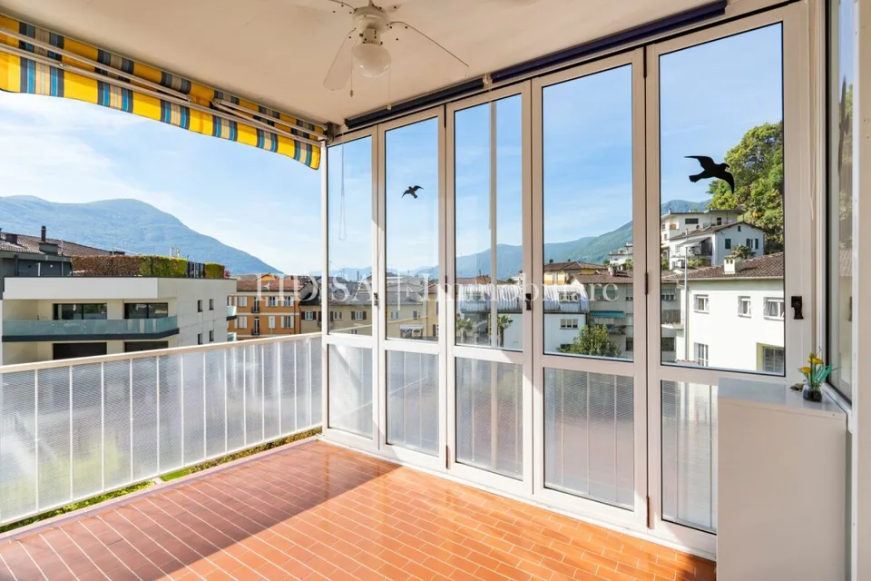 BRISSAGO - Appartement de 3.5 pièces avec vue sur le lac - à quelques pas du lac