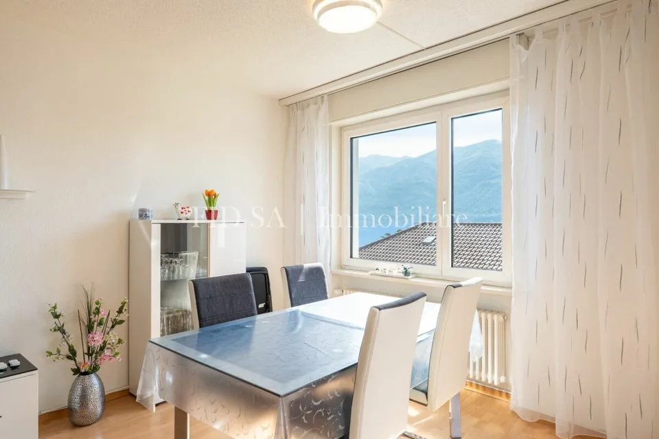 BRISSAGO - Appartement de 3.5 pièces avec vue sur le lac - à quelques pas du lac